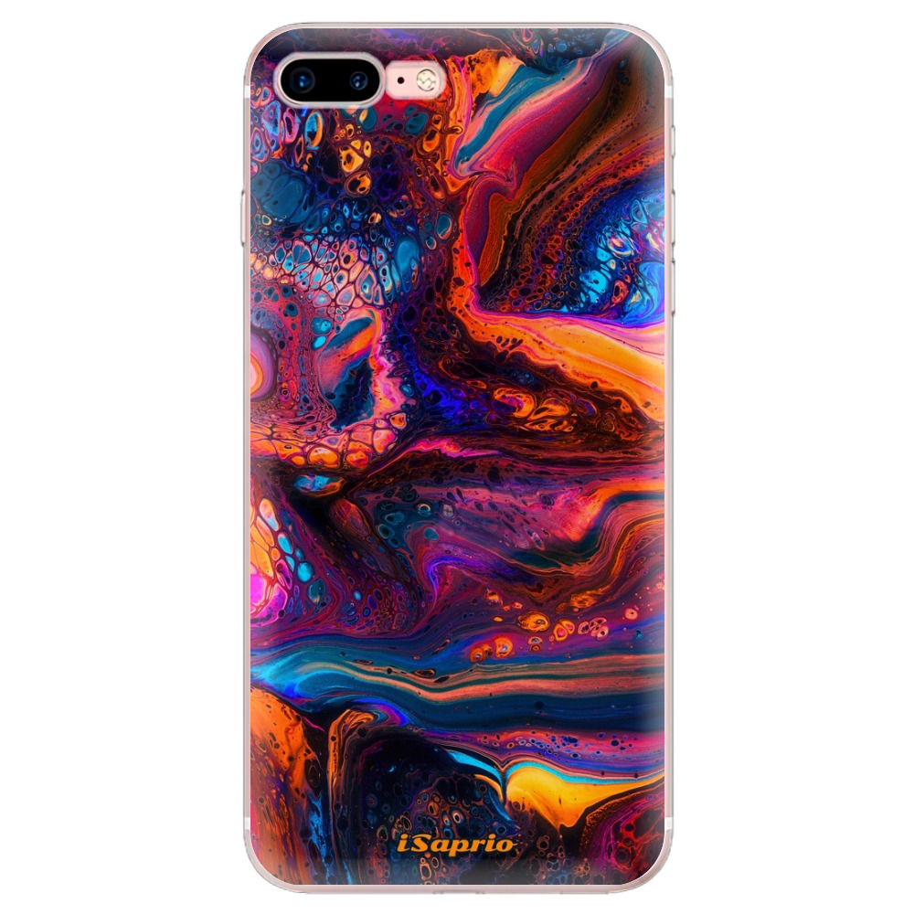 Odolné silikónové puzdro iSaprio - Abstract Paint 02 - iPhone 7 Plus