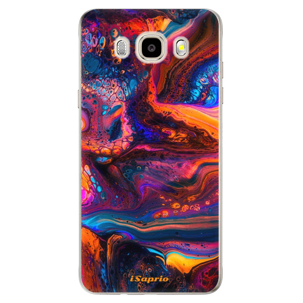 Odolné silikónové puzdro iSaprio - Abstract Paint 02 - Samsung Galaxy J5 2016