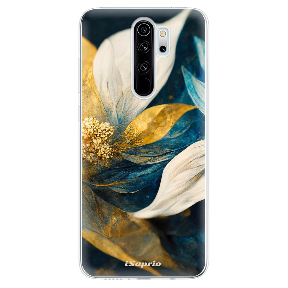 Odolné silikónové puzdro iSaprio - Gold Petals - Xiaomi Redmi Note 8 Pro