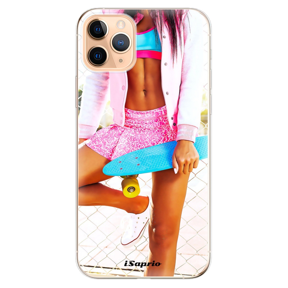 Odolné silikónové puzdro iSaprio - Skate girl 01 - iPhone 11 Pro Max