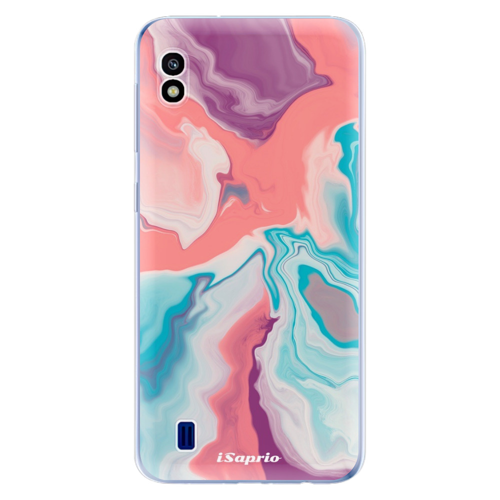 Odolné silikónové puzdro iSaprio - New Liquid - Samsung Galaxy A10