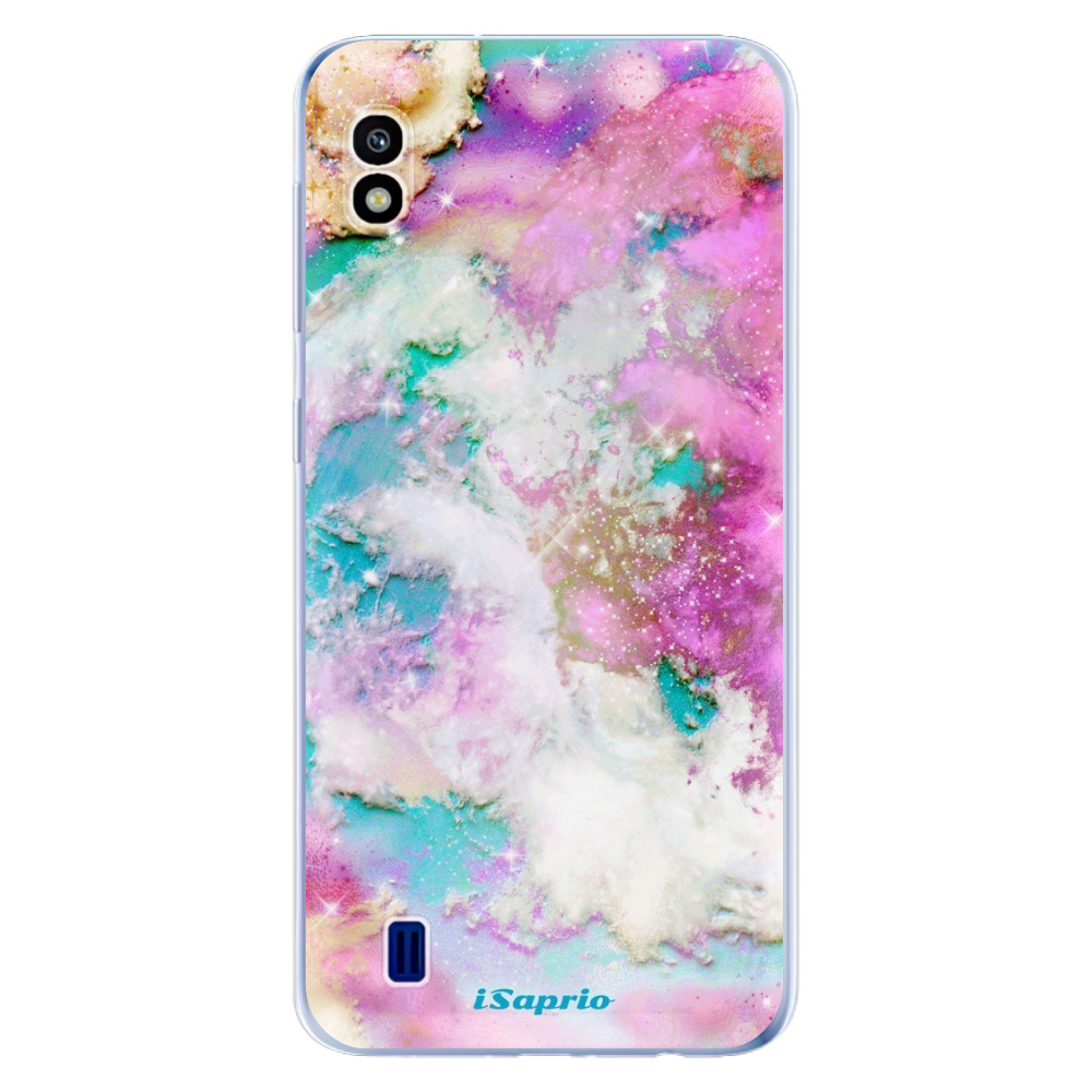 Odolné silikónové puzdro iSaprio - Galactic Paper - Samsung Galaxy A10