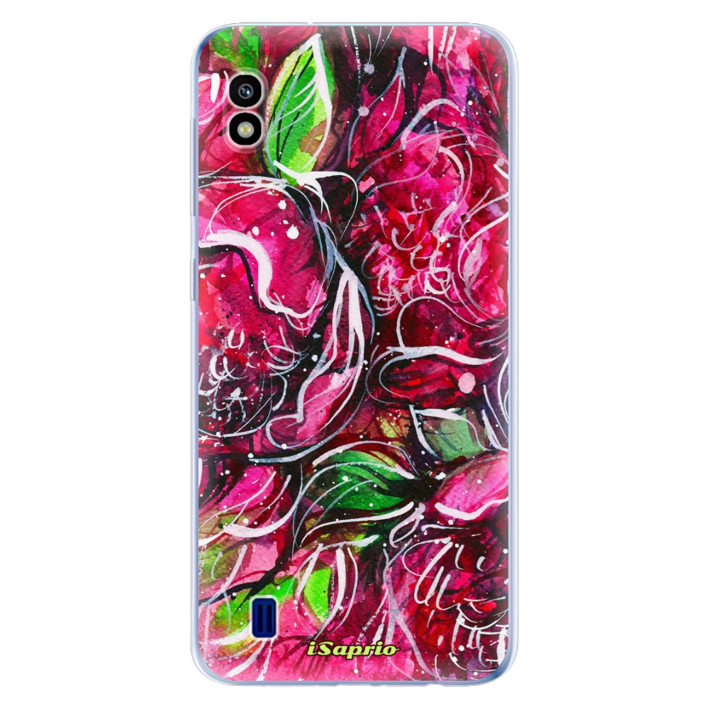 Odolné silikónové puzdro iSaprio - Burgundy - Samsung Galaxy A10