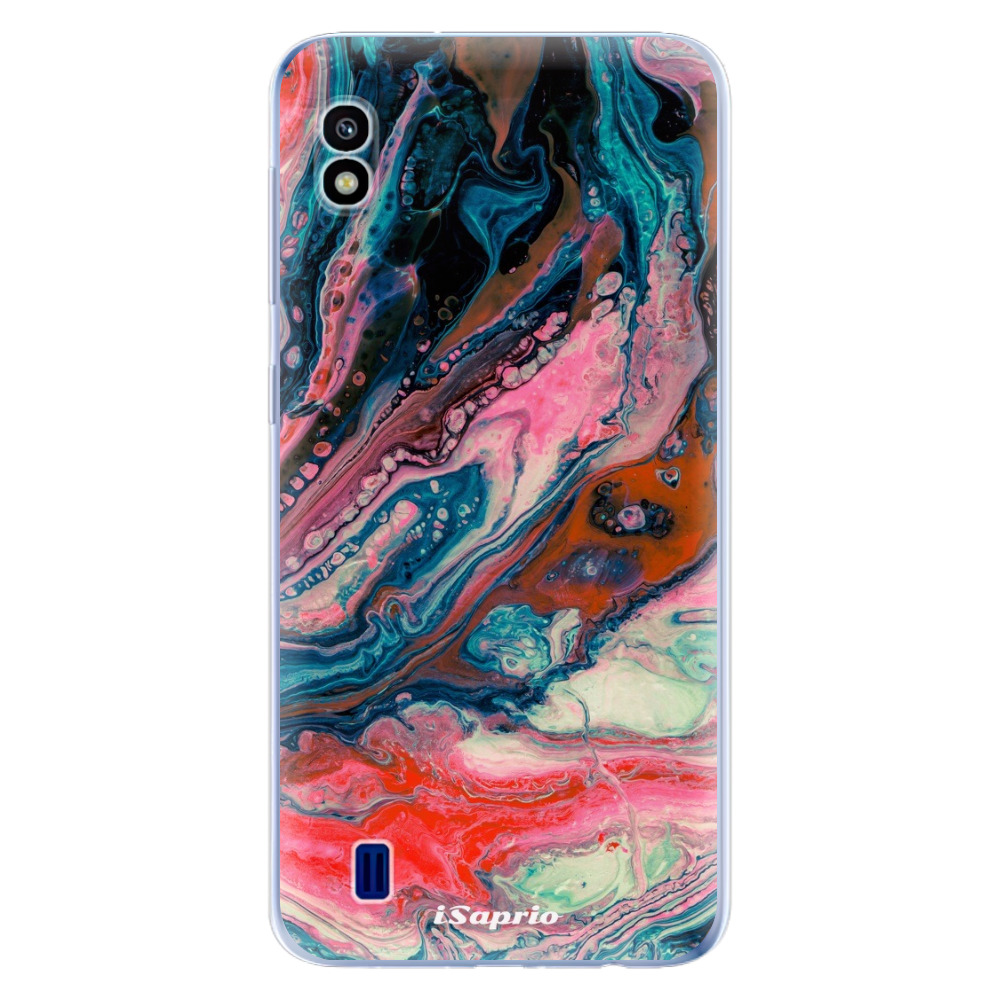 Odolné silikónové puzdro iSaprio - Abstract Paint 01 - Samsung Galaxy A10