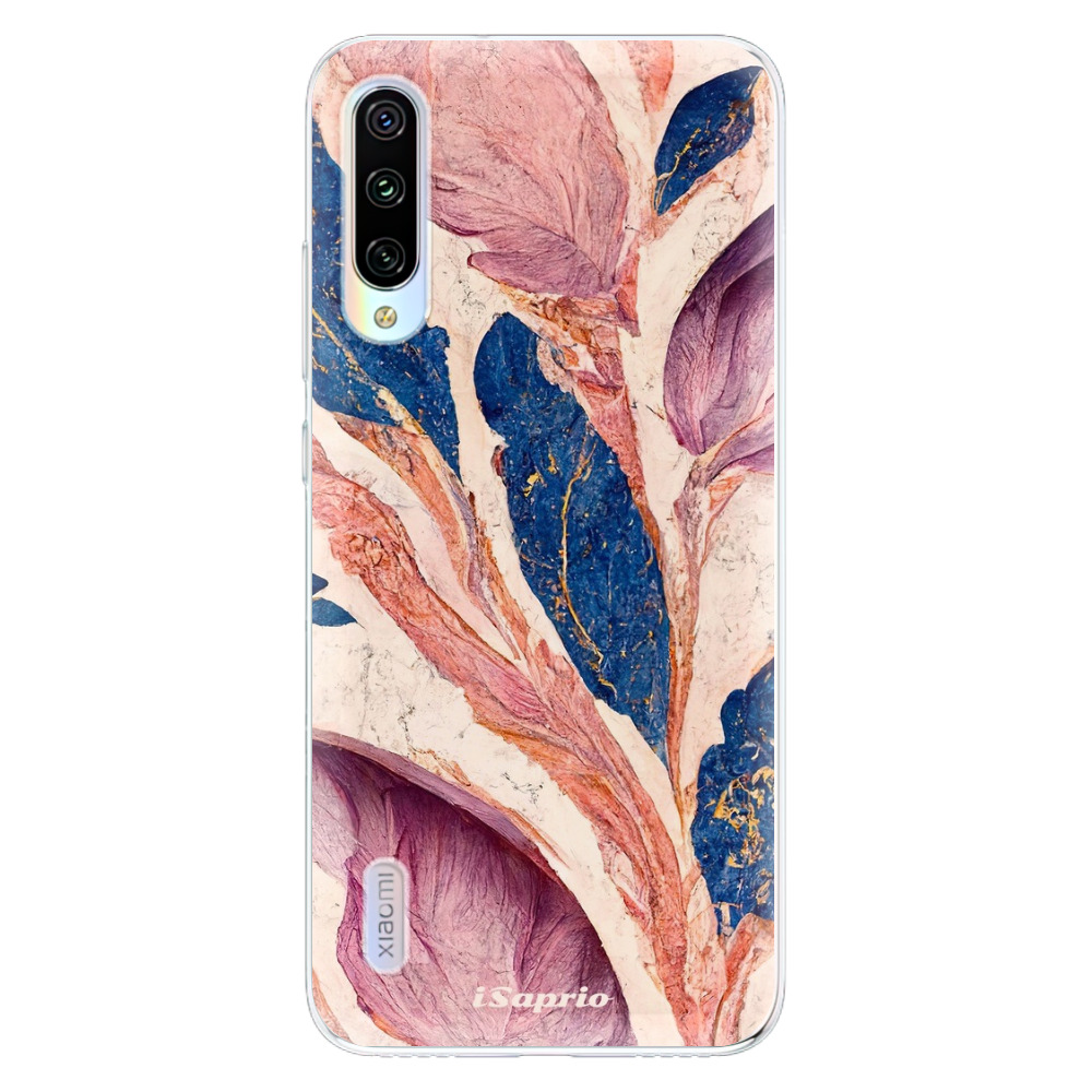 Odolné silikónové puzdro iSaprio - Purple Leaves - Xiaomi Mi A3