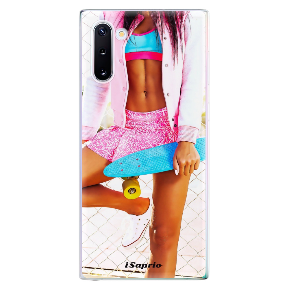 Odolné silikónové puzdro iSaprio - Skate girl 01 - Samsung Galaxy Note 10