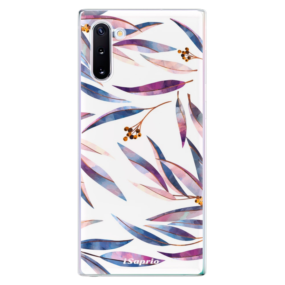 Odolné silikónové puzdro iSaprio - Eucalyptus - Samsung Galaxy Note 10