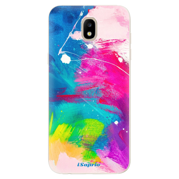 Odolné silikónové puzdro iSaprio - Abstract Paint 03 - Samsung Galaxy J5 2017