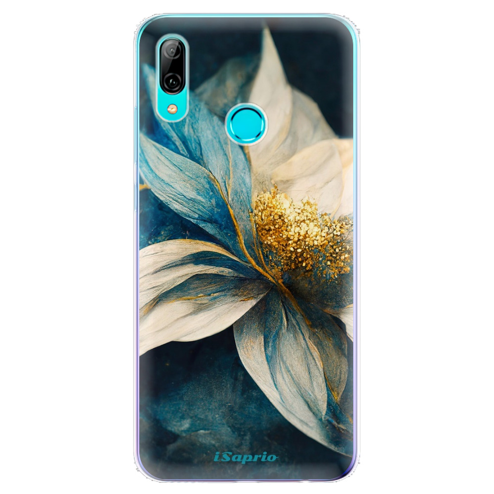 Odolné silikónové puzdro iSaprio - Blue Petals - Huawei P Smart 2019