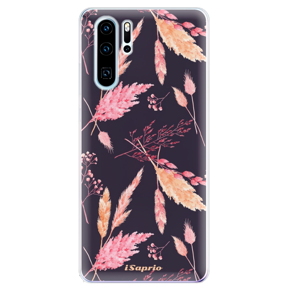 Odolné silikónové puzdro iSaprio - Herbal Pattern - Huawei P30 Pro