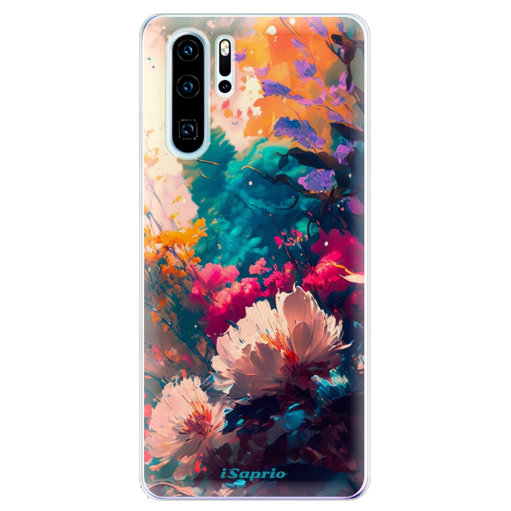 Odolné silikónové puzdro iSaprio - Flower Design - Huawei P30 Pro