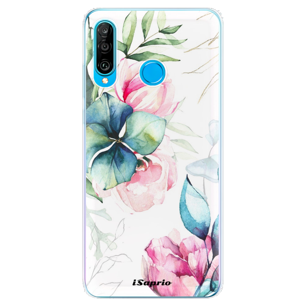 Odolné silikónové puzdro iSaprio - Flower Art 01 - Huawei P30 Lite