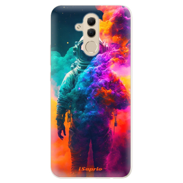 Silikónové puzdro iSaprio - Astronaut in Colors - Huawei Mate 20 Lite