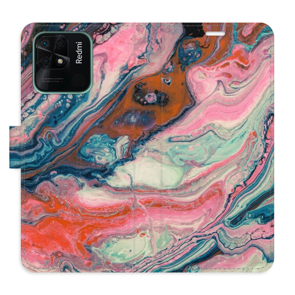 Flipové puzdro iSaprio - Retro Paint - Xiaomi Redmi 10C