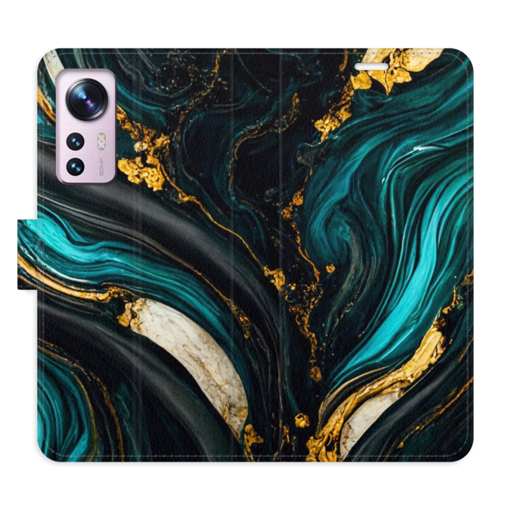 Flipové puzdro iSaprio - Dark Paint - Xiaomi 12 / 12X