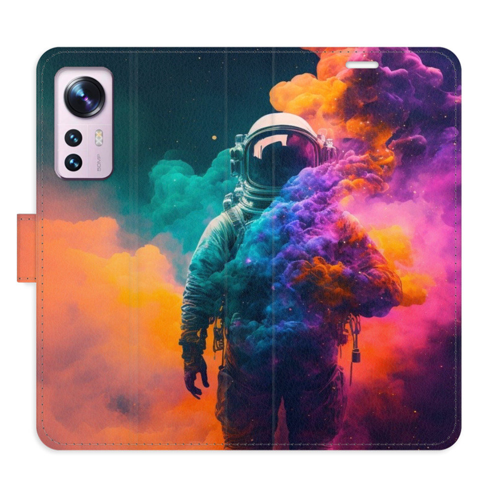 Flipové puzdro iSaprio - Astronaut in Colours 02 - Xiaomi 12 / 12X