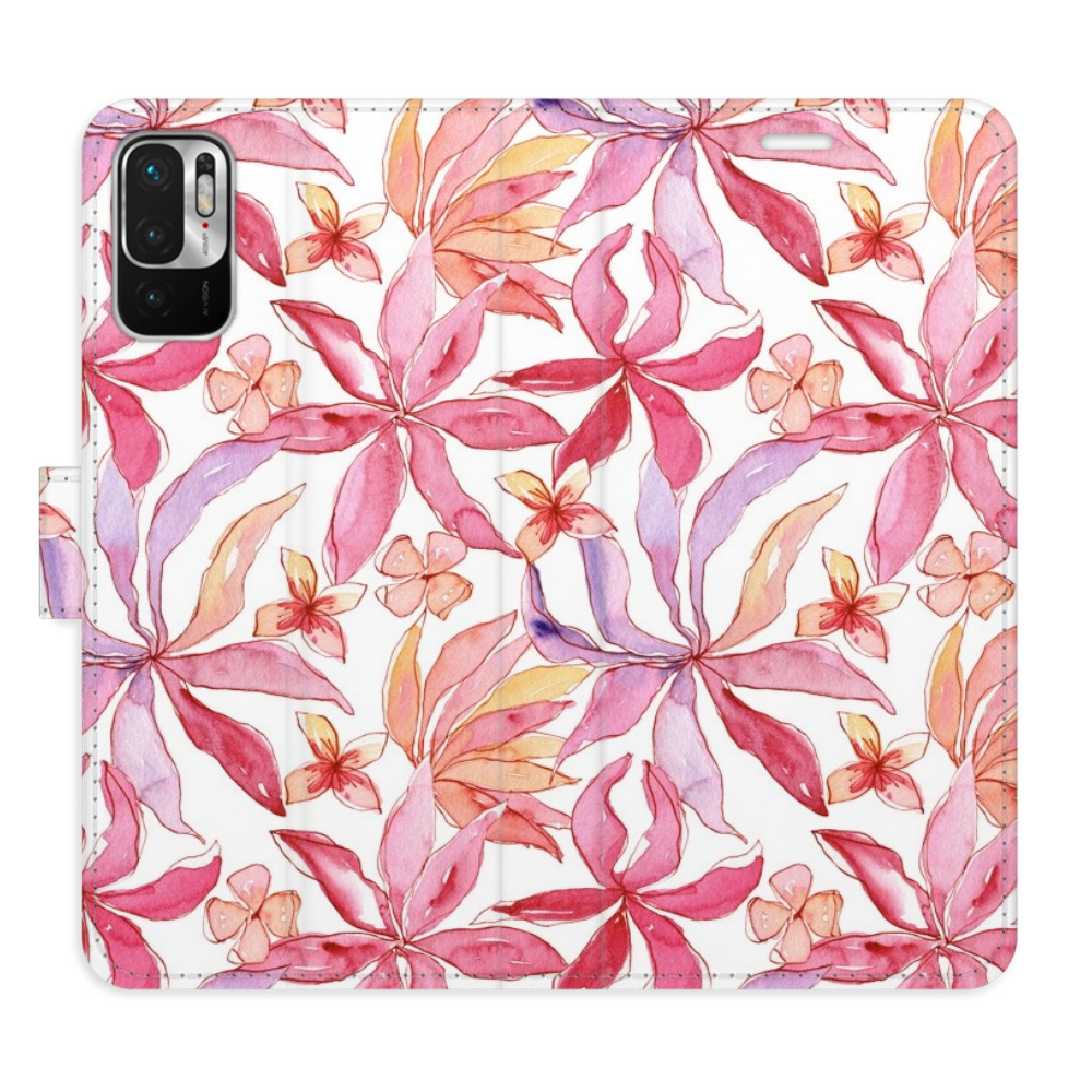 Flipové puzdro iSaprio - Flower Pattern 10 - Xiaomi Redmi Note 10 5G