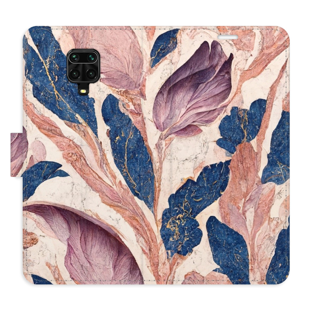 Flipové puzdro iSaprio - Old Leaves 02 - Xiaomi Redmi Note 9 Pro / Note 9S