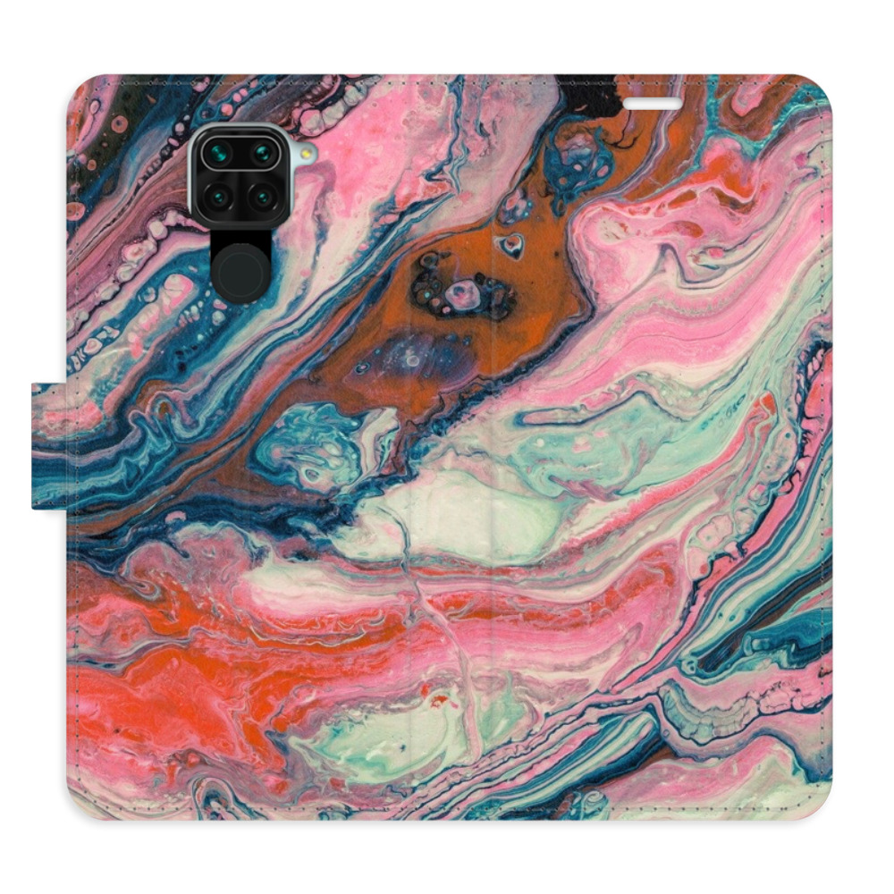 Flipové puzdro iSaprio - Retro Paint - Xiaomi Redmi Note 9