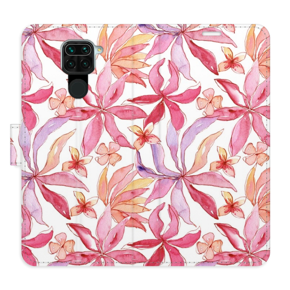 Flipové puzdro iSaprio - Flower Pattern 10 - Xiaomi Redmi Note 9