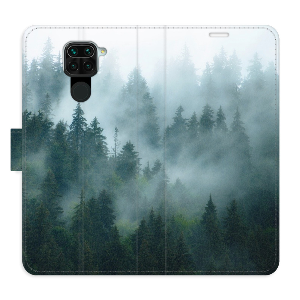Flipové puzdro iSaprio - Dark Forest - Xiaomi Redmi Note 9