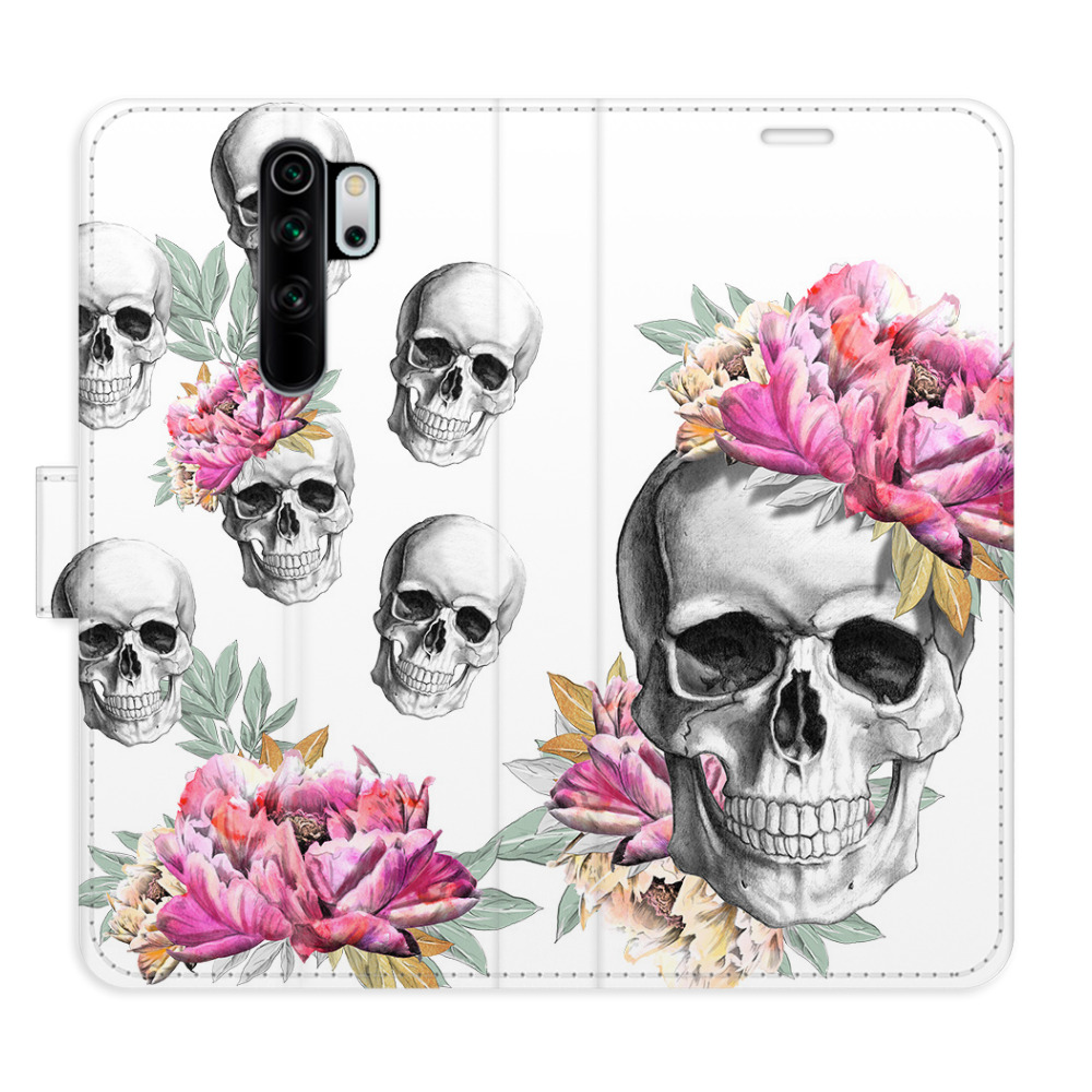 Flipové puzdro iSaprio - Crazy Skull - Xiaomi Redmi Note 8 Pro