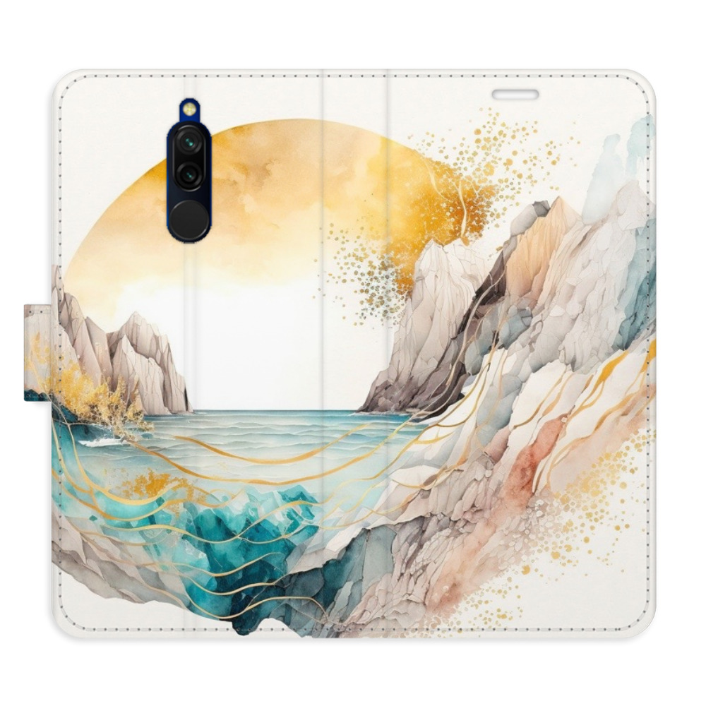 Flipové puzdro iSaprio - Winter in the Mountains - Xiaomi Redmi 8