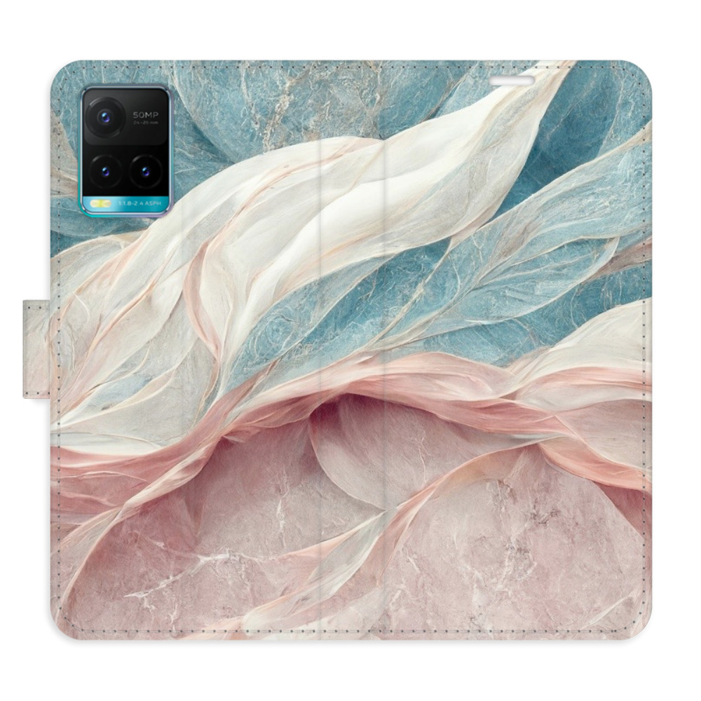 Flipové puzdro iSaprio - Old Leaves 03 - Vivo Y21 / Y21s / Y33s