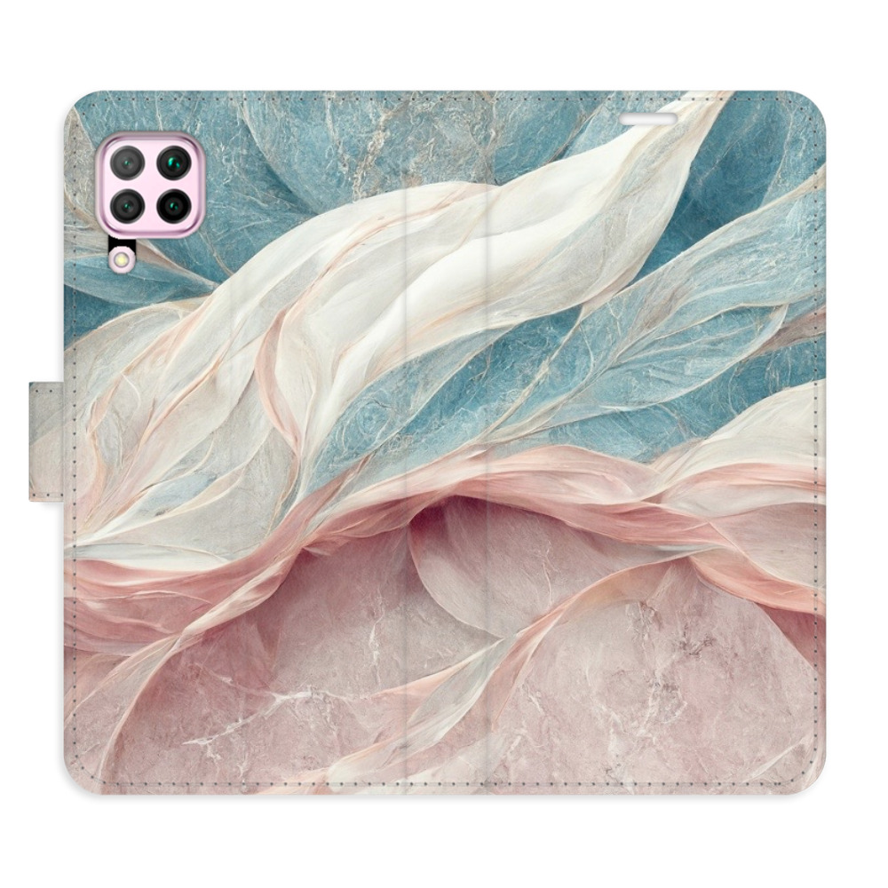 Flipové puzdro iSaprio - Old Leaves 03 - Huawei P40 Lite