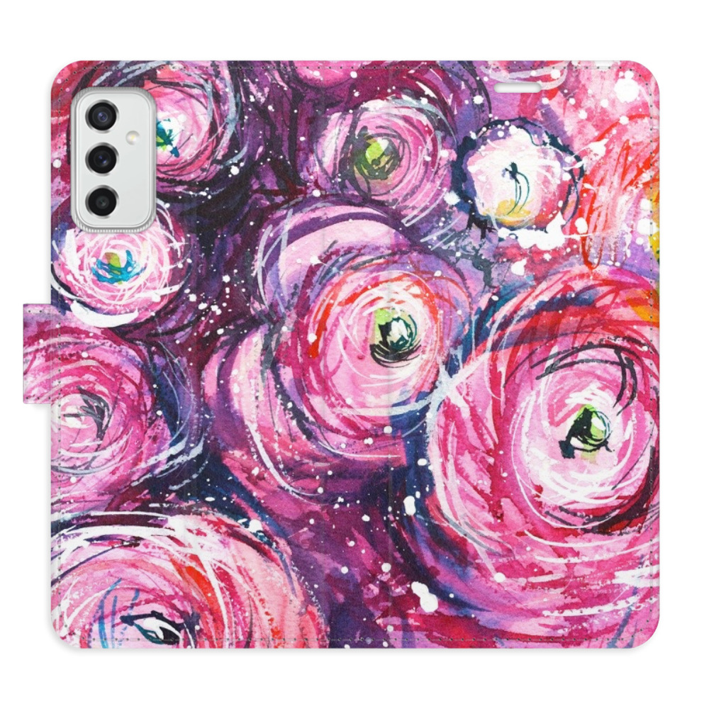 Flipové puzdro iSaprio - Retro Paint 02 - Samsung Galaxy M52 5G