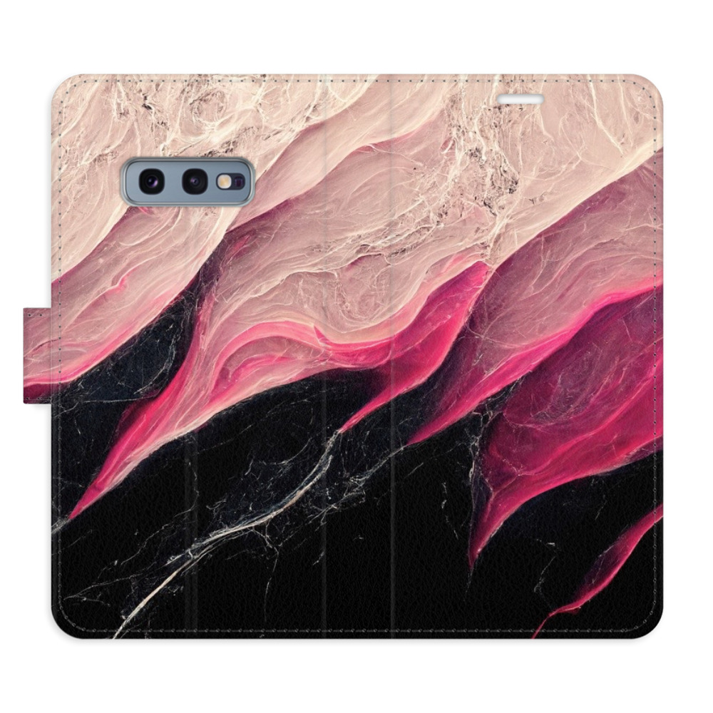 Flipové puzdro iSaprio - BlackPink Marble - Samsung Galaxy S10e