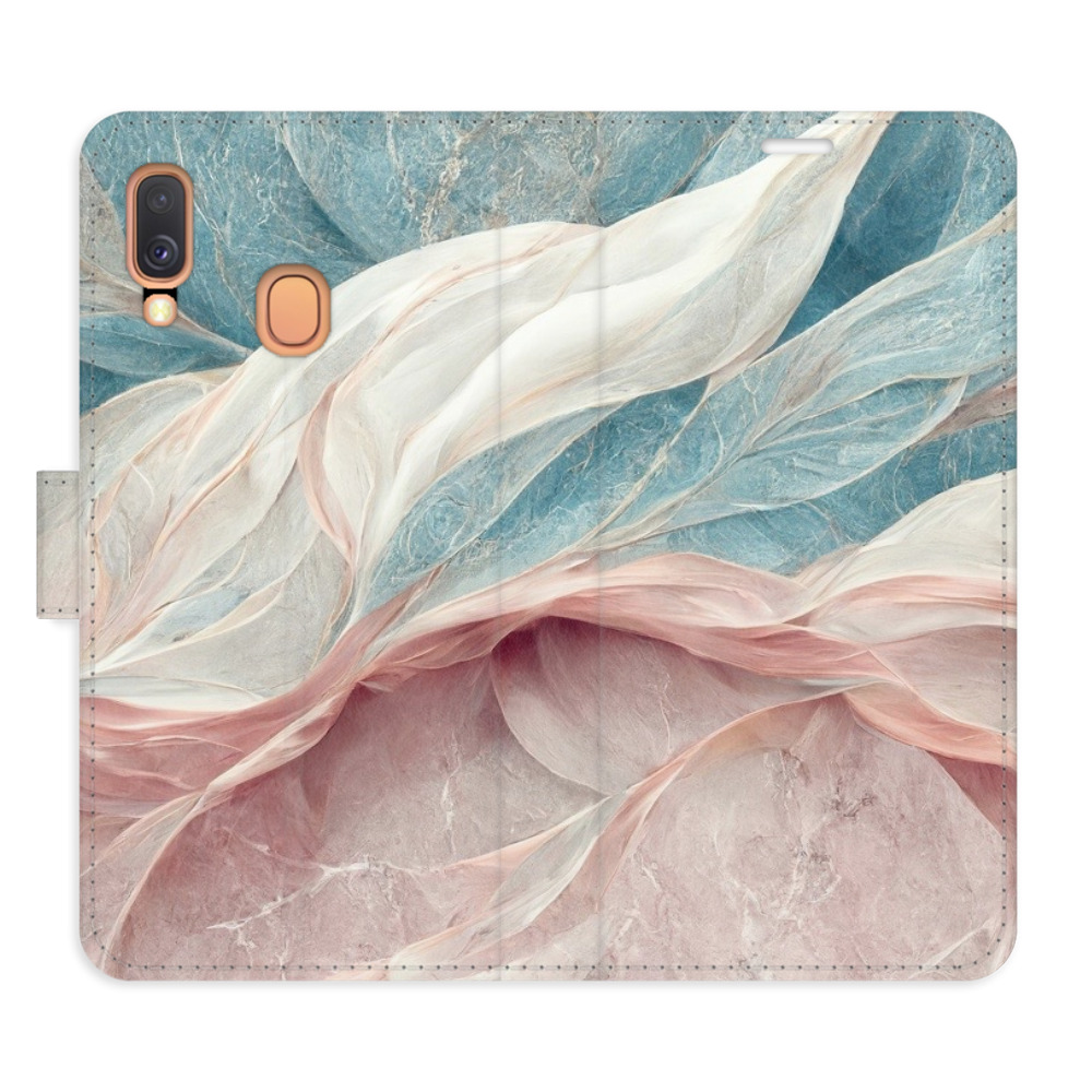 Flipové puzdro iSaprio - Old Leaves 03 - Samsung Galaxy A40