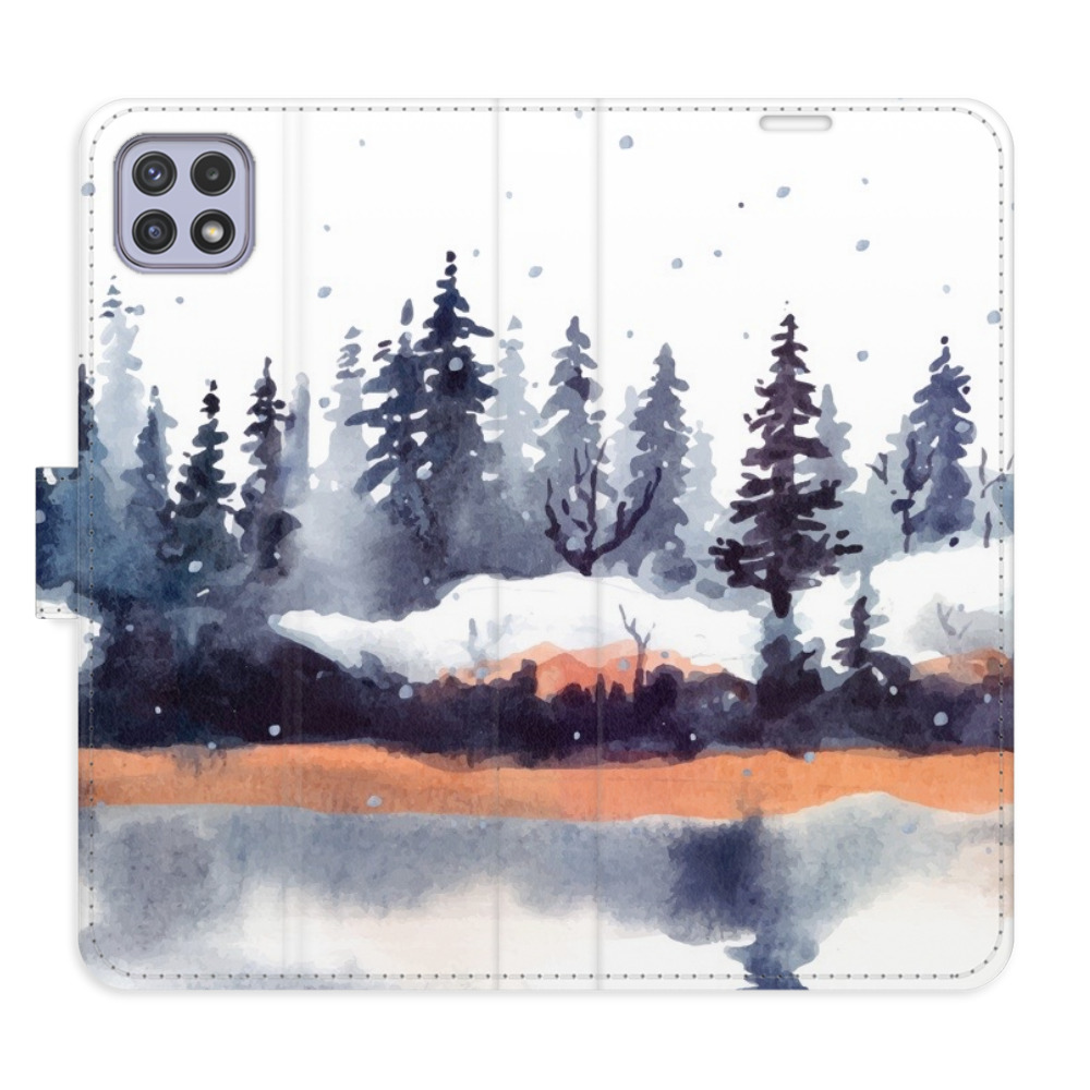 Flipové puzdro iSaprio - Winter 02 - Samsung Galaxy A22 5G