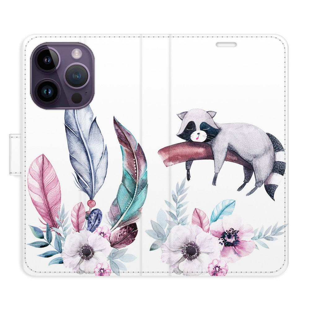 Flipové puzdro iSaprio - Lazy day 02 - iPhone 14 Pro