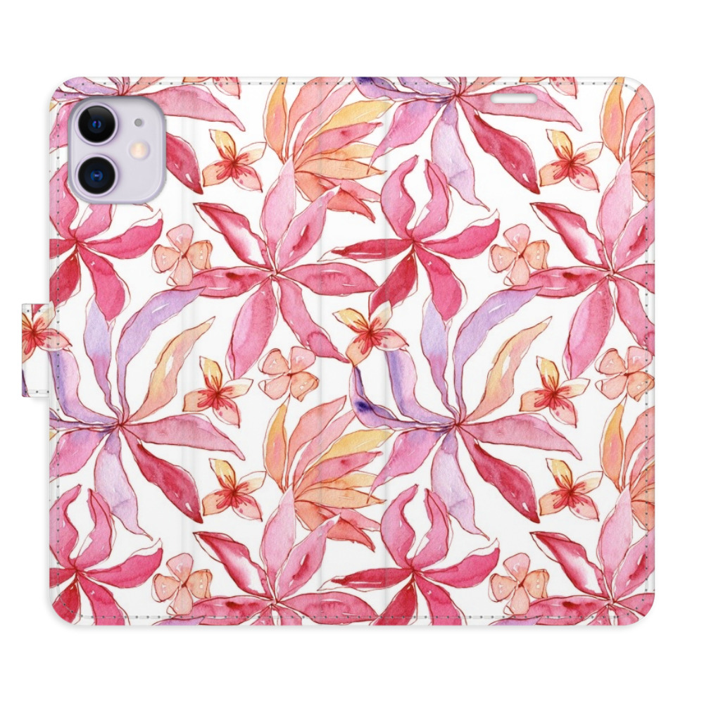Flipové puzdro iSaprio - Flower Pattern 10 - iPhone 11
