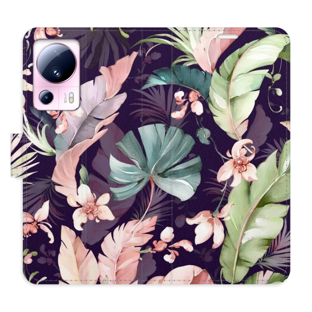 Flipové puzdro iSaprio - Flower Pattern 08 - Xiaomi 13 Lite