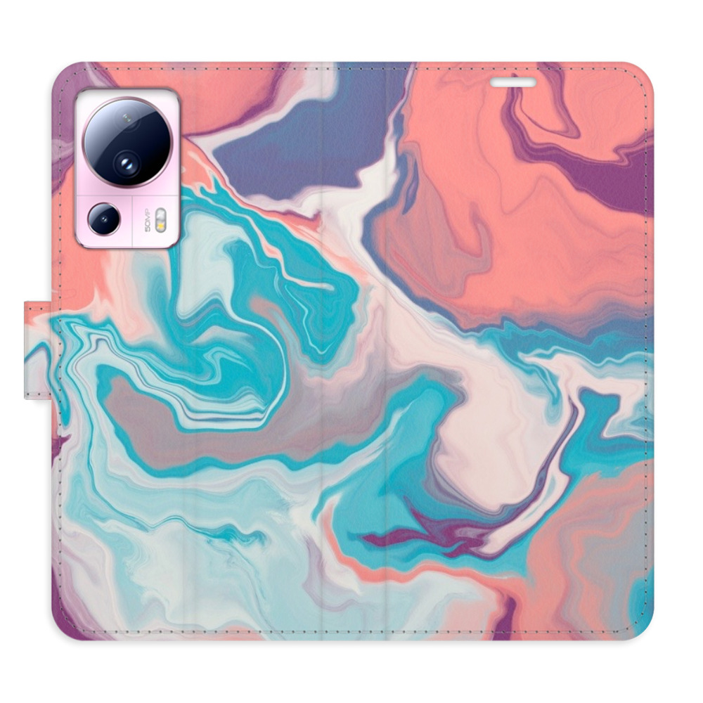 Flipové puzdro iSaprio - Abstract Paint 06 - Xiaomi 13 Lite