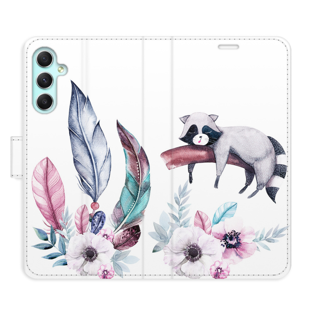 Flipové puzdro iSaprio - Lazy day 02 - Samsung Galaxy A34 5G