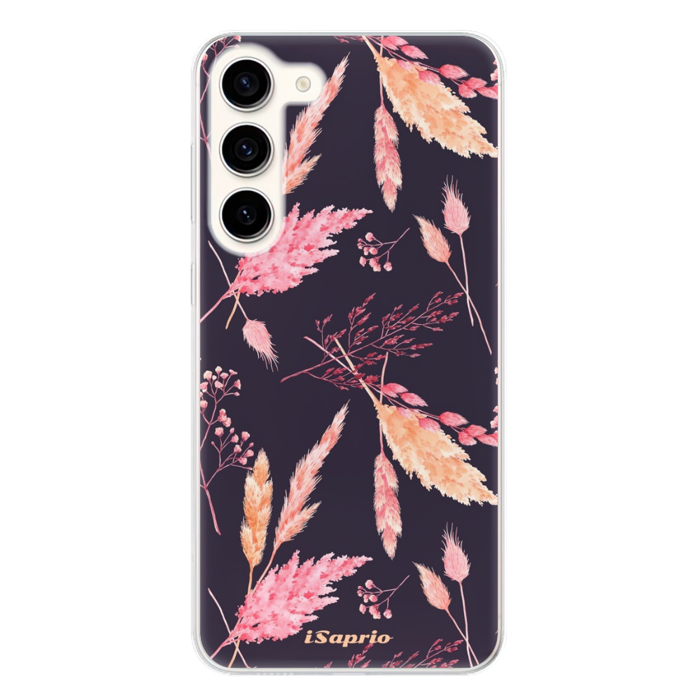 Odolné silikónové puzdro iSaprio - Herbal Pattern - Samsung Galaxy S23+ 5G