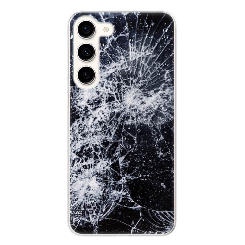 Odolné silikónové puzdro iSaprio - Cracked - Samsung Galaxy S23+ 5G