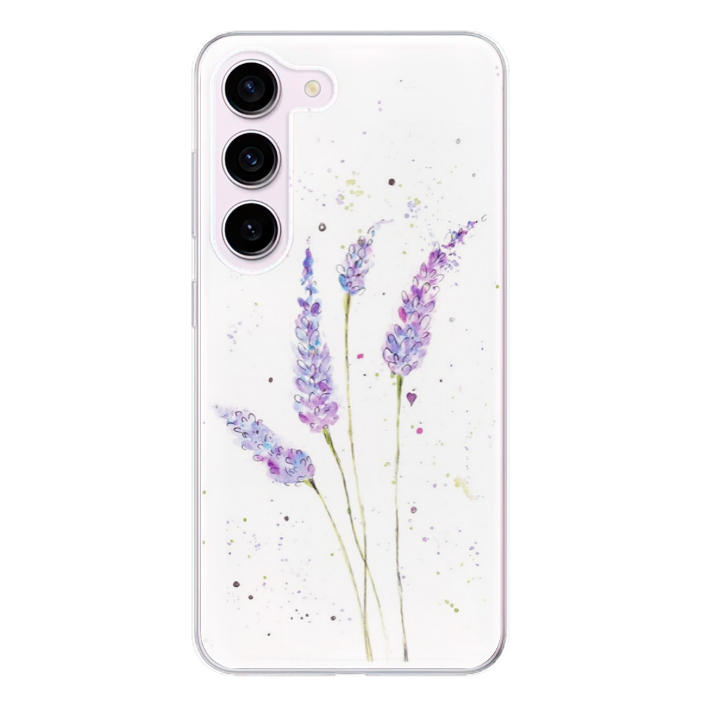 Odolné silikónové puzdro iSaprio - Lavender - Samsung Galaxy S23 5G