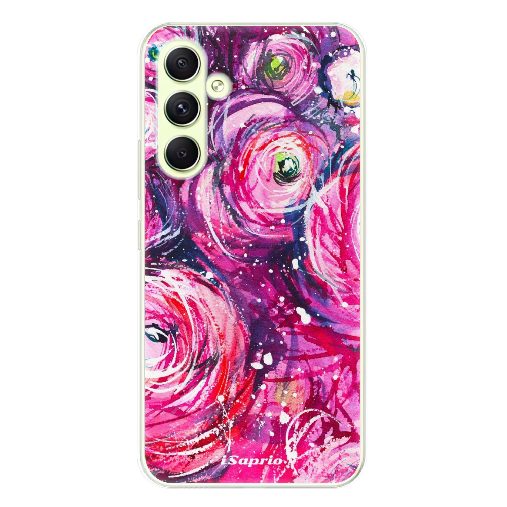 Odolné silikónové puzdro iSaprio - Pink Bouquet - Samsung Galaxy A54 5G