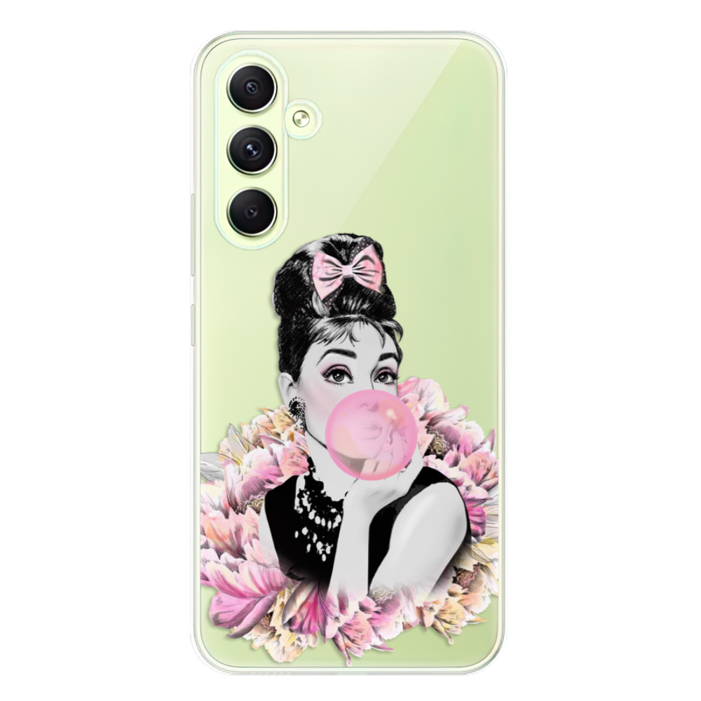 Odolné silikónové puzdro iSaprio - Pink Bubble - Samsung Galaxy A54 5G