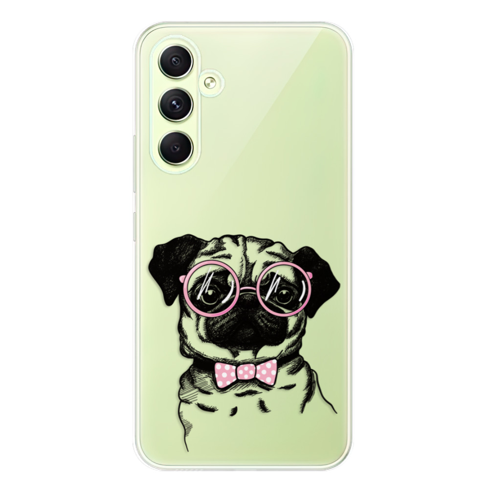 Odolné silikónové puzdro iSaprio - The Pug - Samsung Galaxy A54 5G