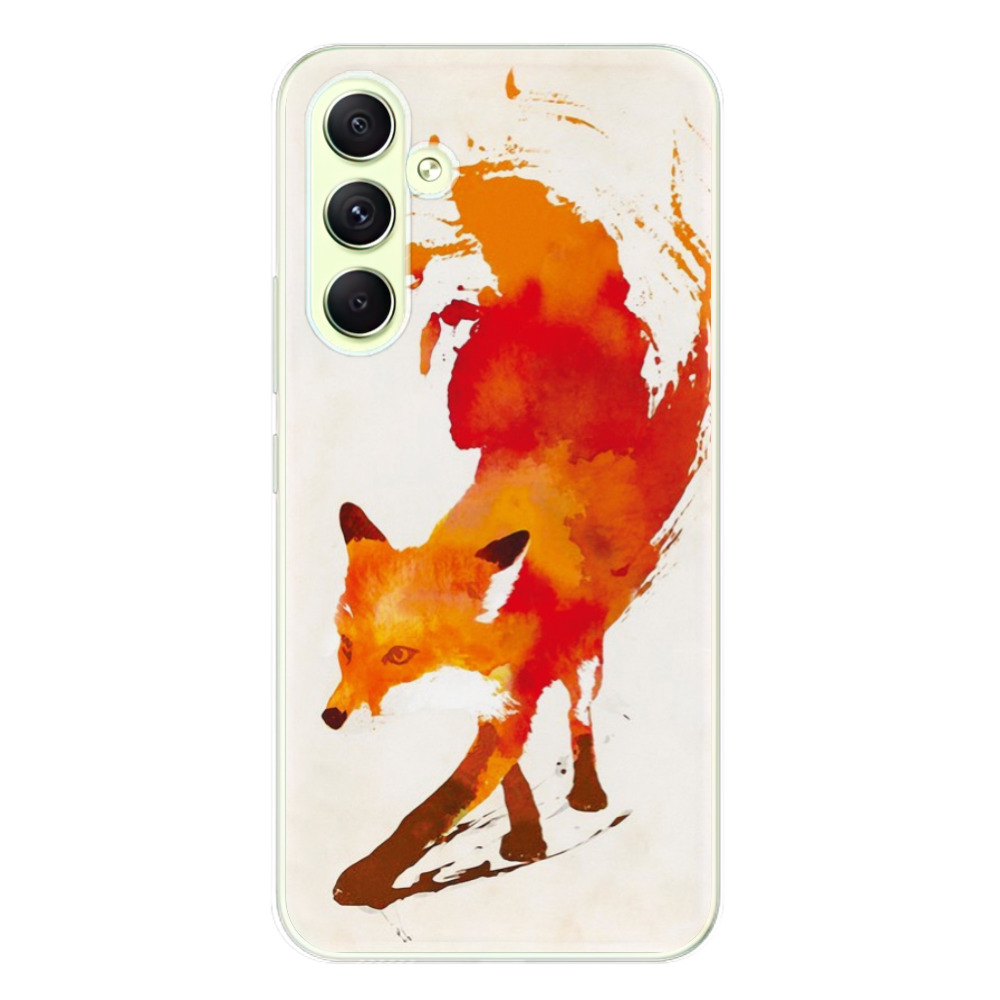 Odolné silikónové puzdro iSaprio - Fast Fox - Samsung Galaxy A54 5G