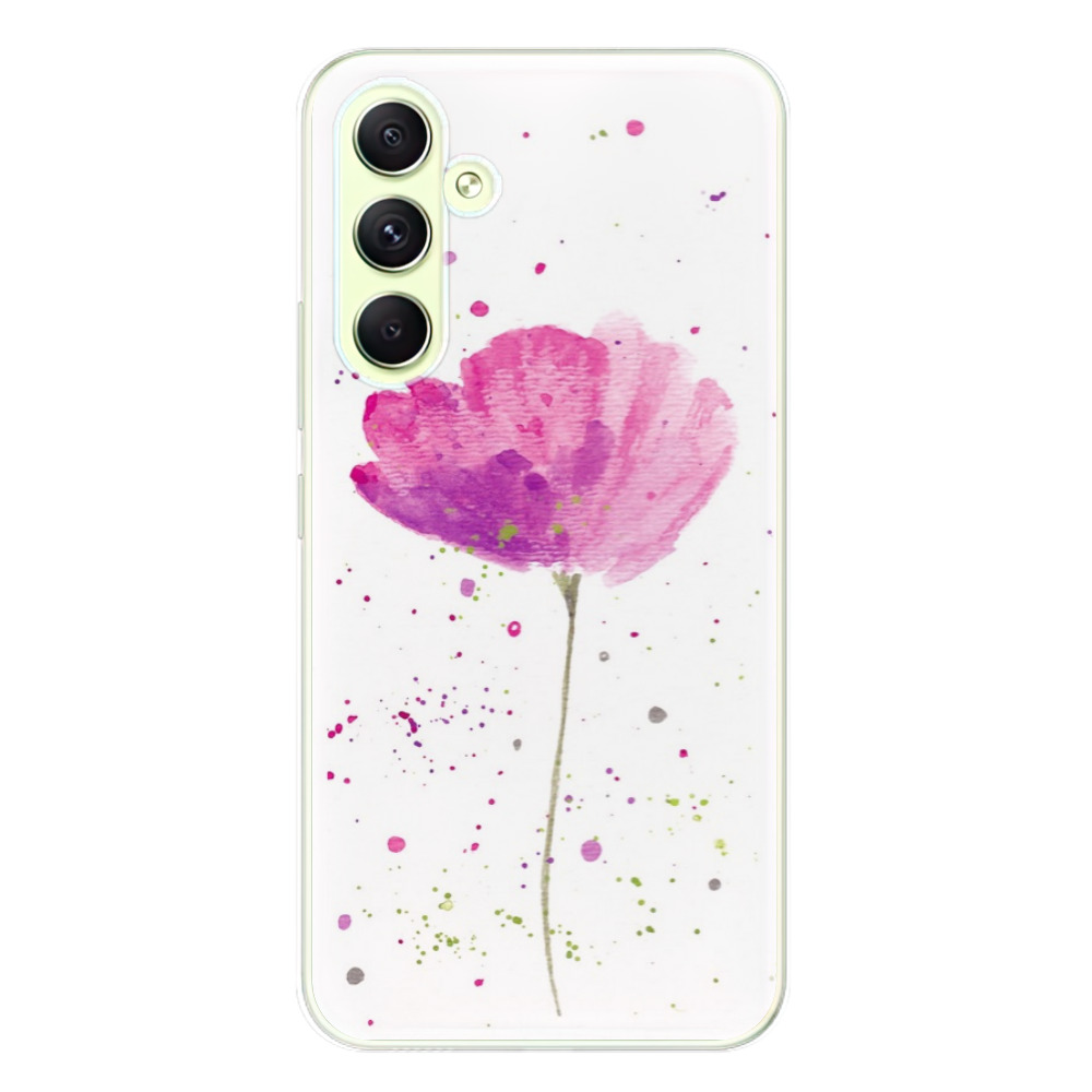 Odolné silikónové puzdro iSaprio - Poppies - Samsung Galaxy A54 5G