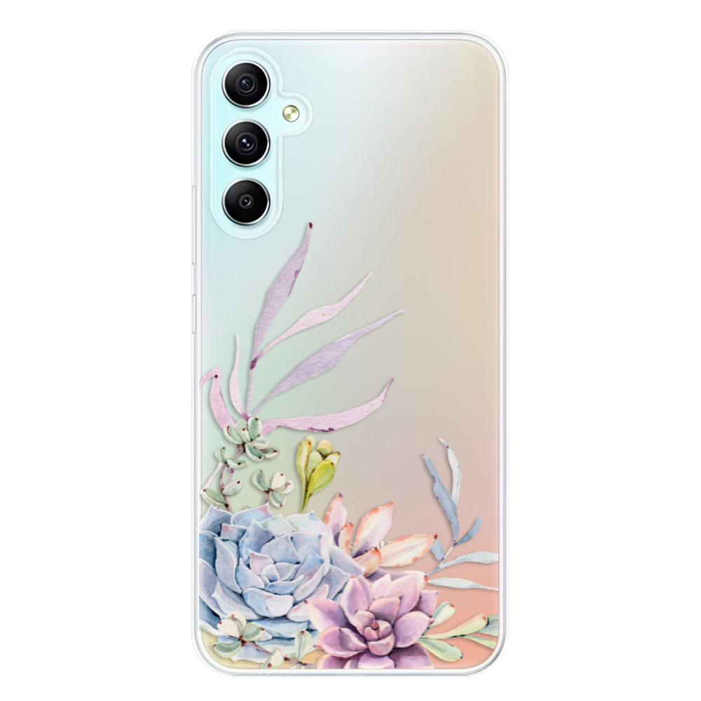 Odolné silikónové puzdro iSaprio - Succulent 01 - Samsung Galaxy A34 5G