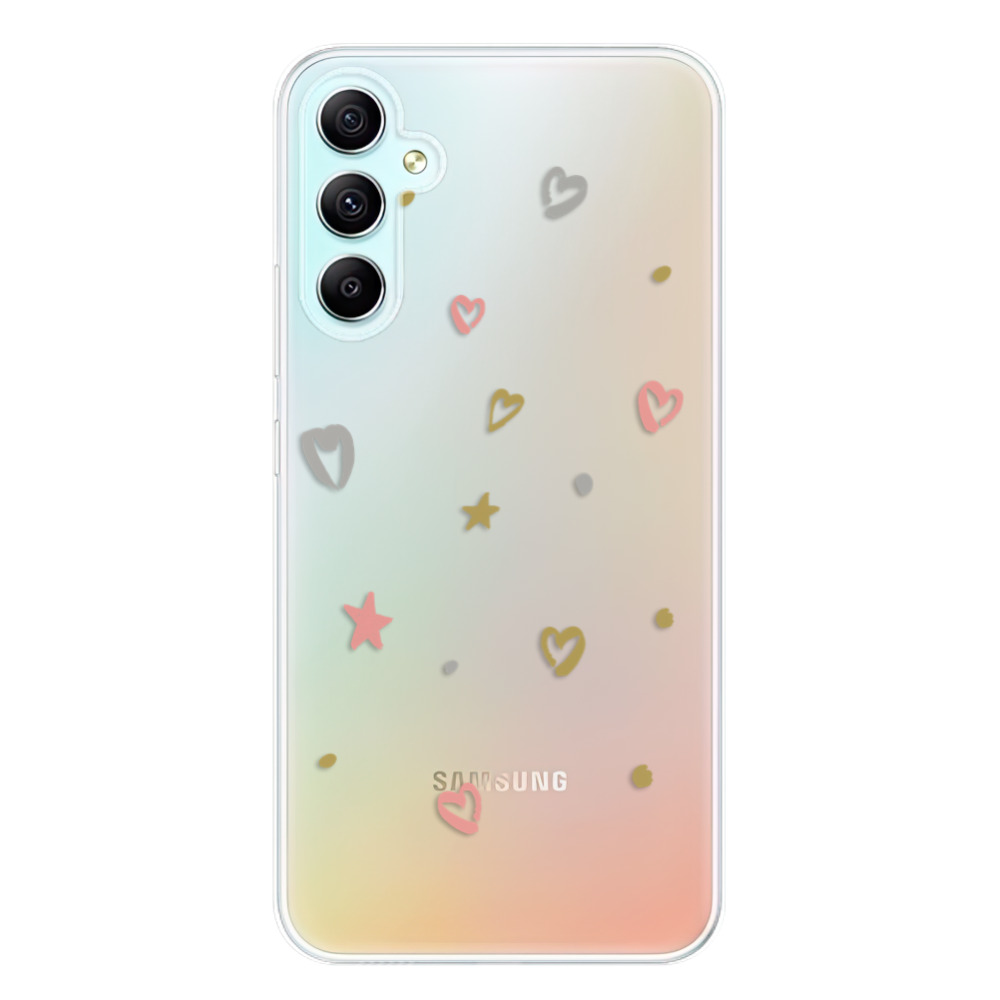 Odolné silikónové puzdro iSaprio - Lovely Pattern - Samsung Galaxy A34 5G