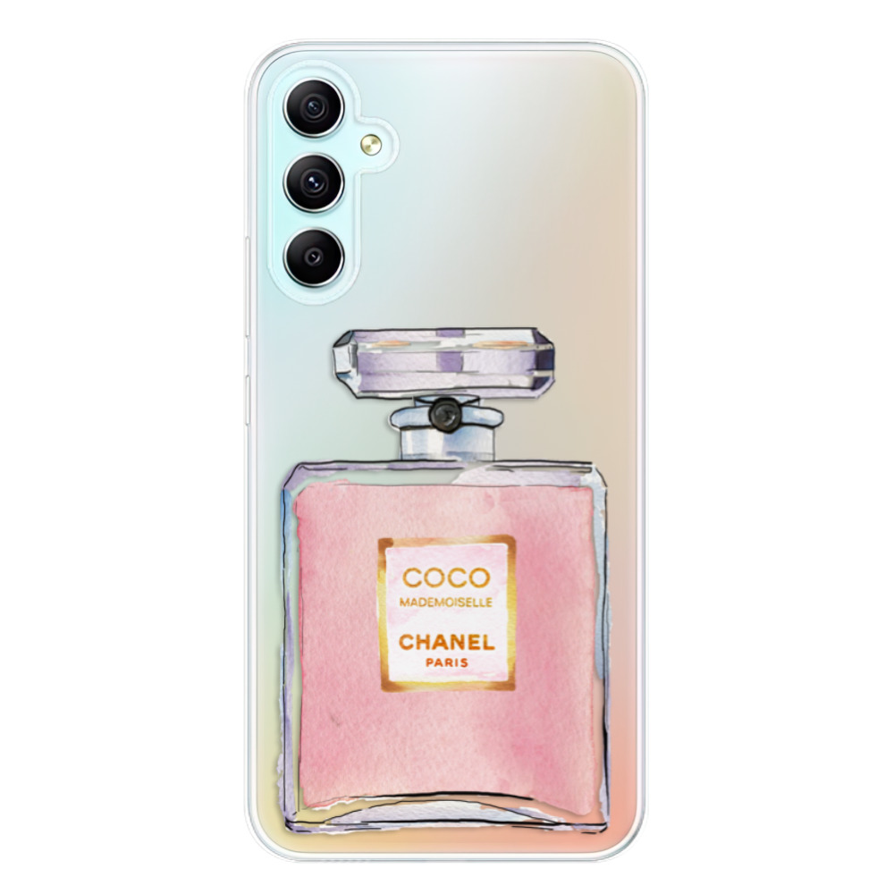 Odolné silikónové puzdro iSaprio - Chanel Rose - Samsung Galaxy A34 5G