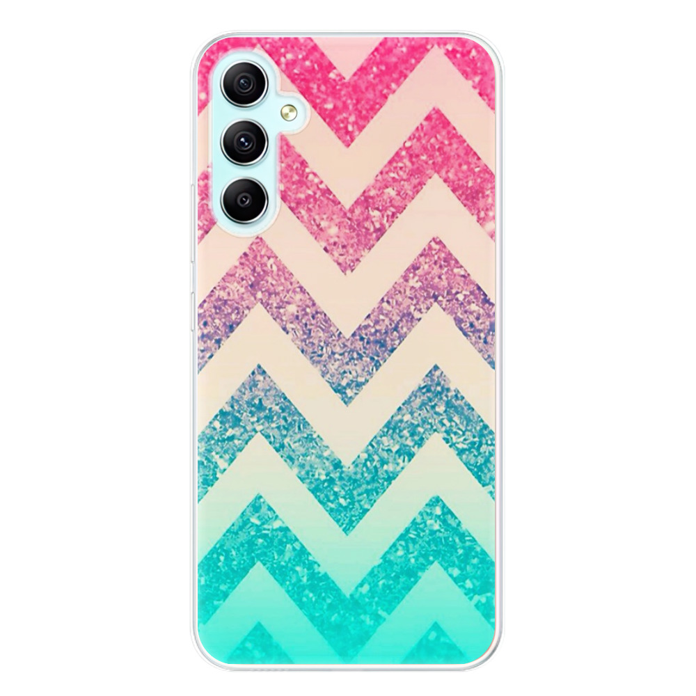 Odolné silikónové puzdro iSaprio - Zig-Zag - Samsung Galaxy A34 5G